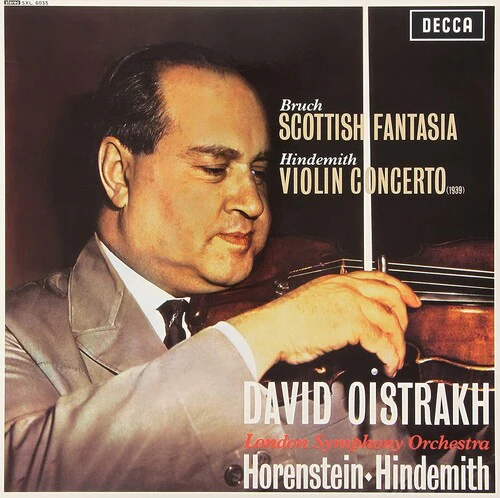 Horenstein, Jascha & Paul Hindemith: Bruch-scottish Fantasia