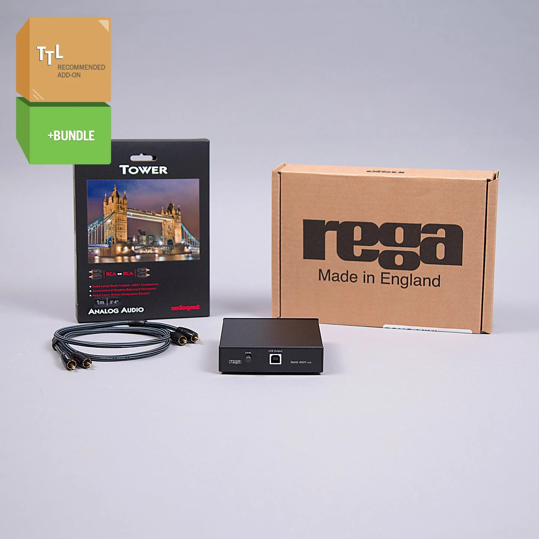 Rega: Planar 1 Turntable - Matte White