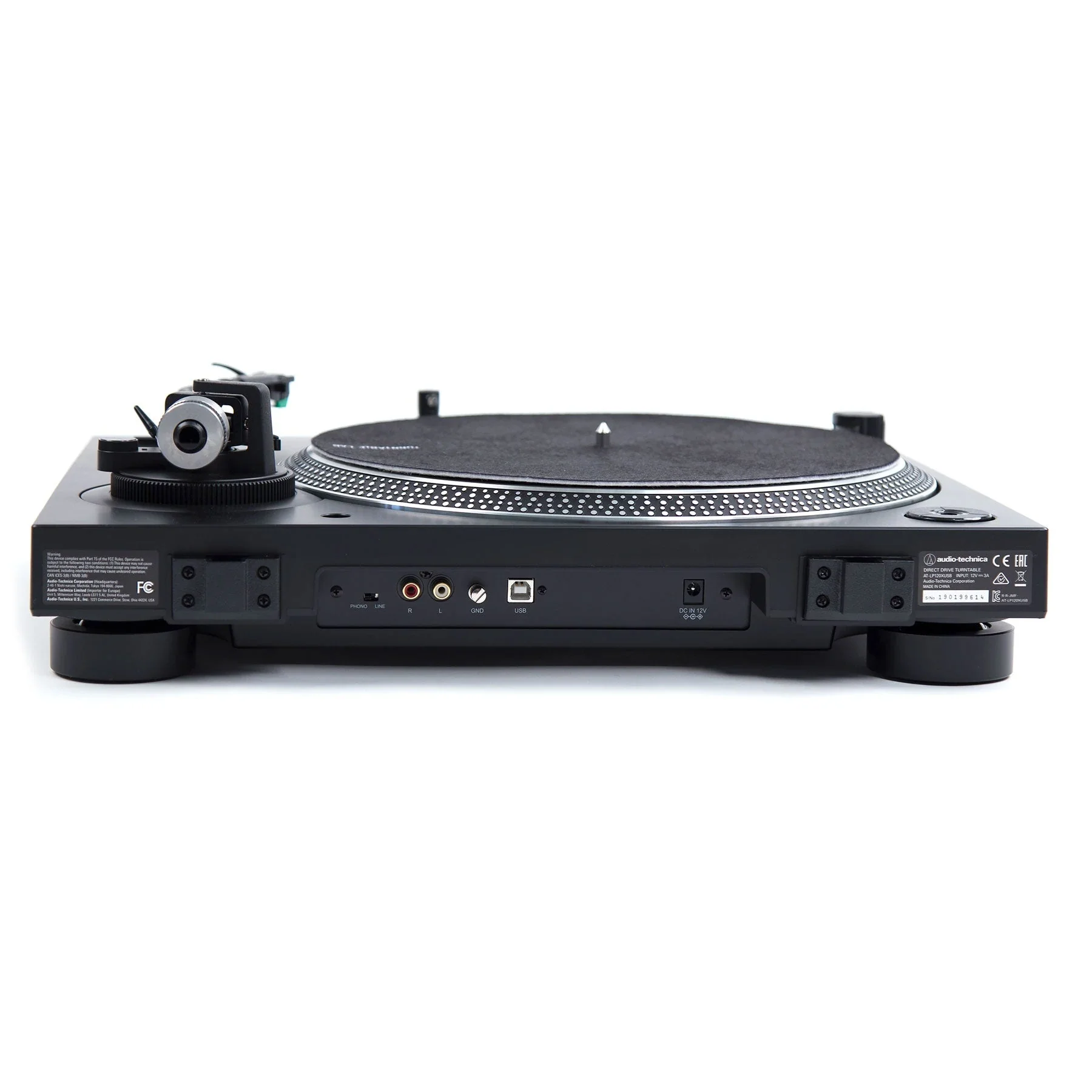 Audio-Technica: AT-LP120XBT-USB-BK Direct Drive Turntable w/ Bluetooth