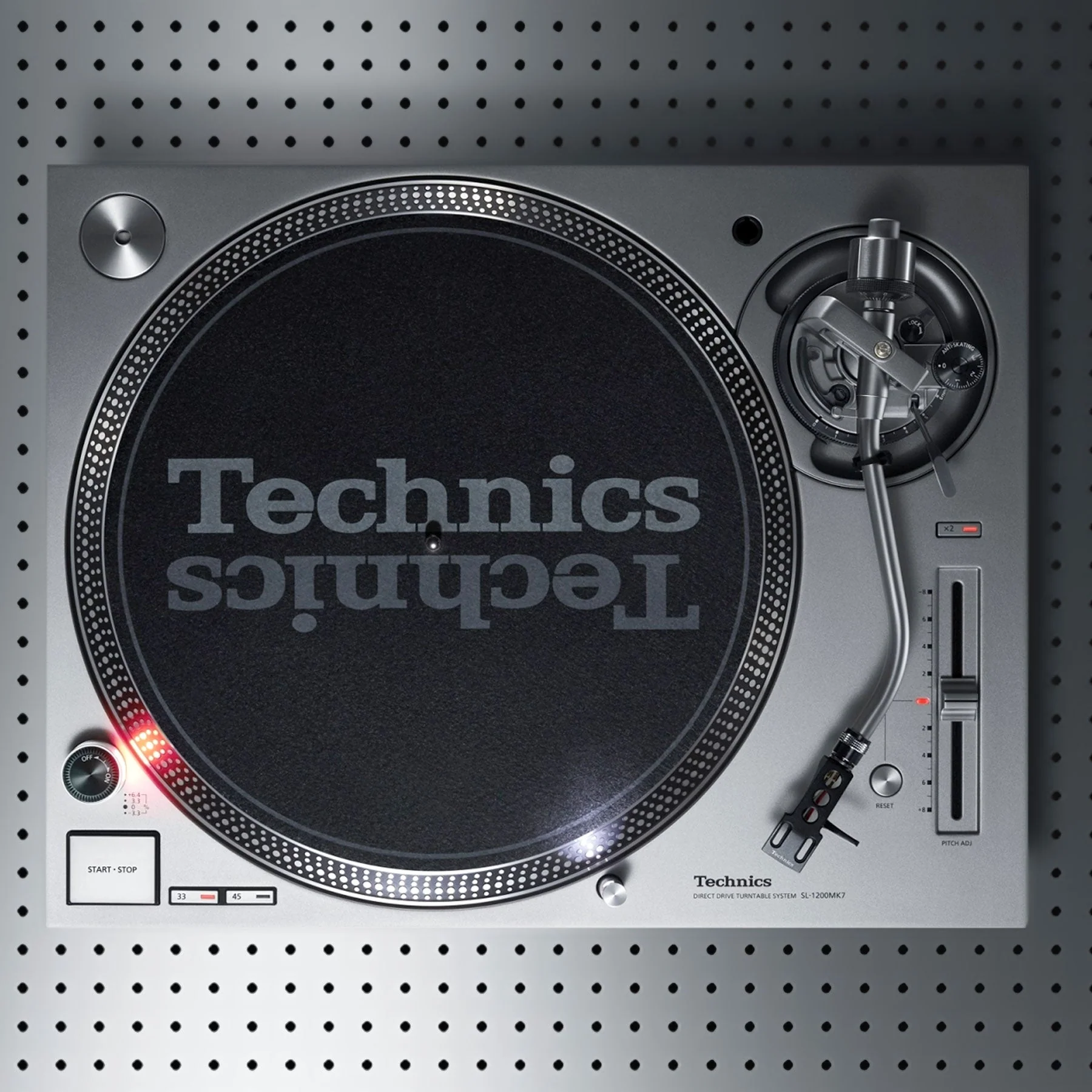 Technics: SL-1200 MK7-S Turntable - Silver