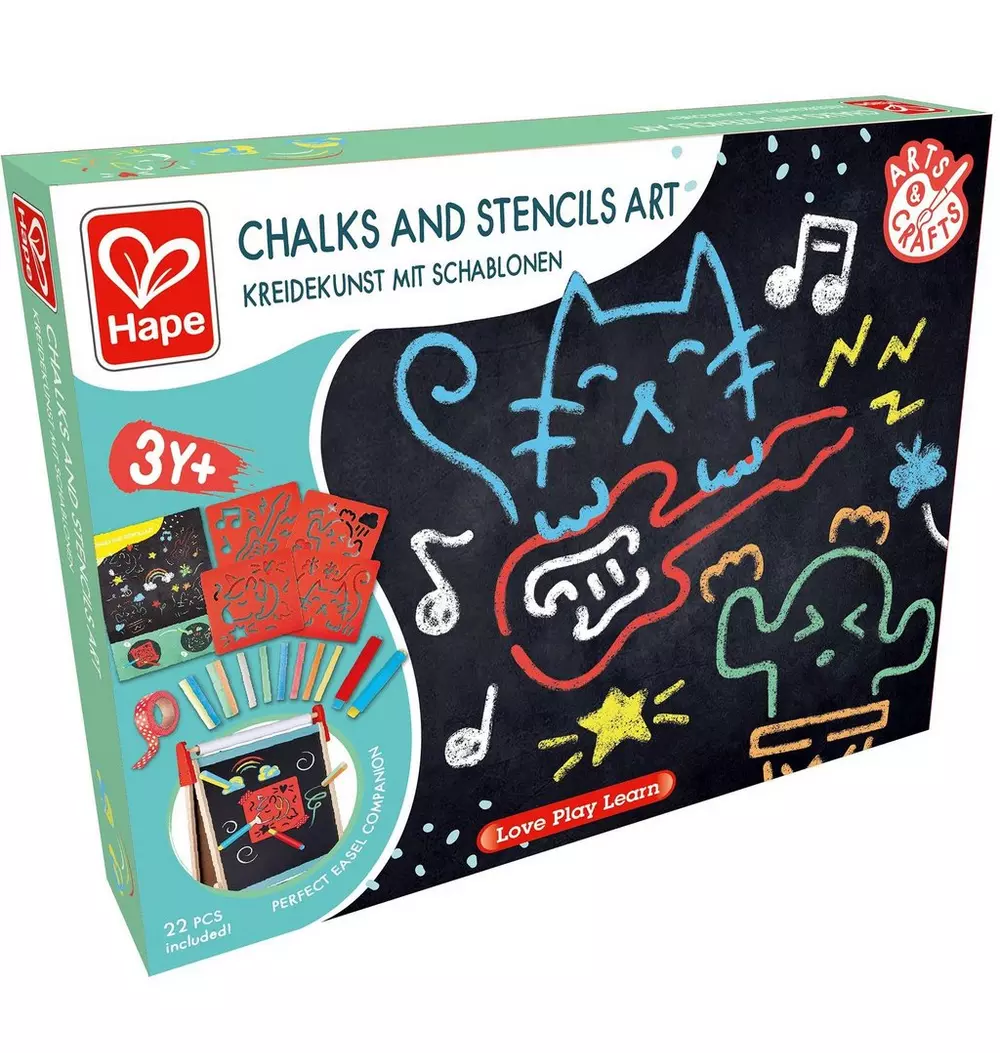 Chalks & Stencils Art