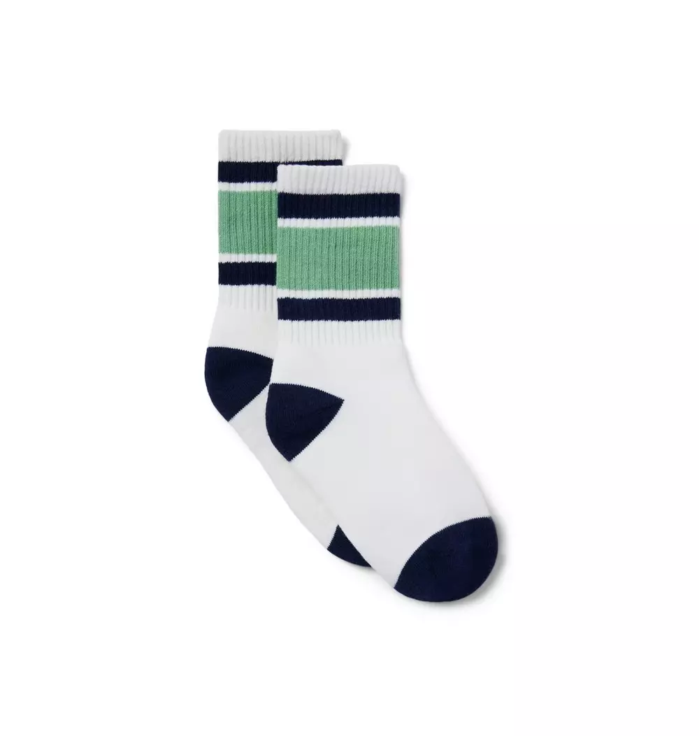 Striped Crew Sock