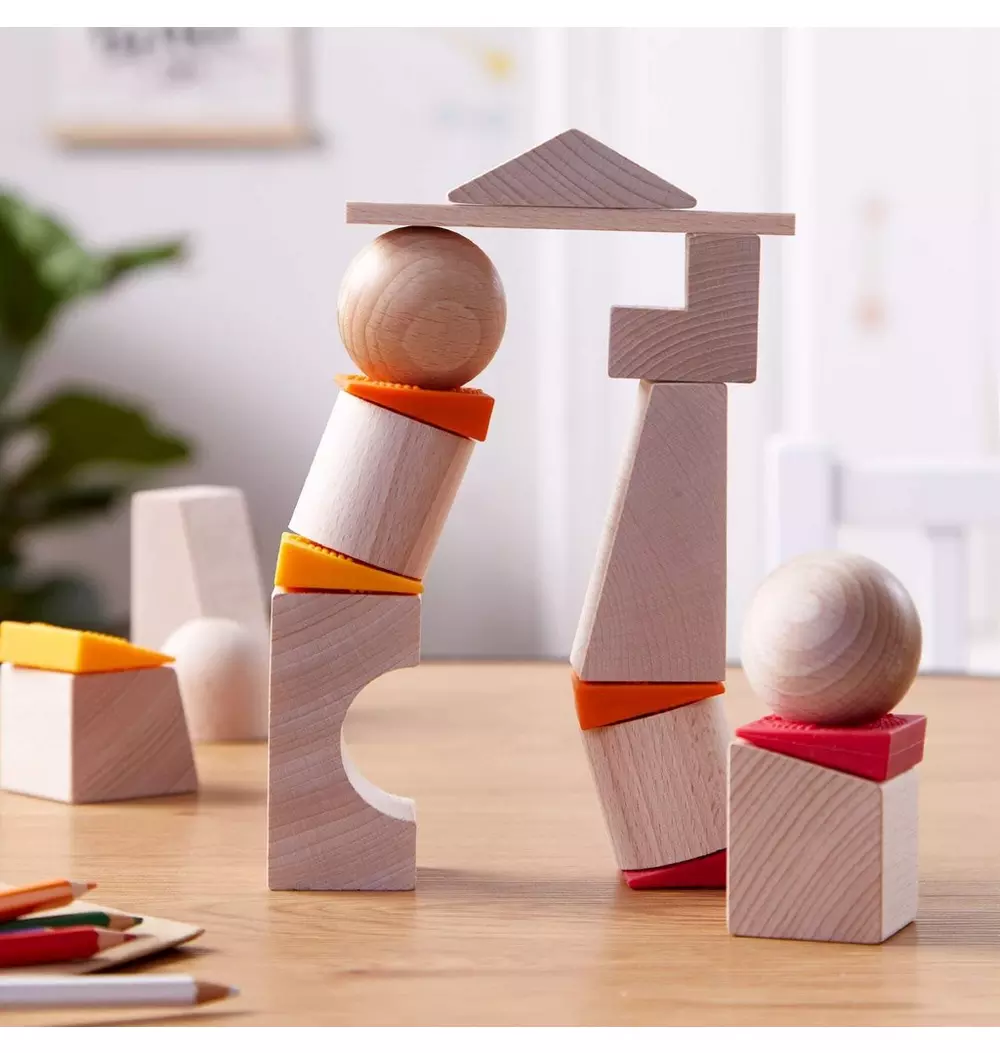 Teetering Towers Wooden Blocks