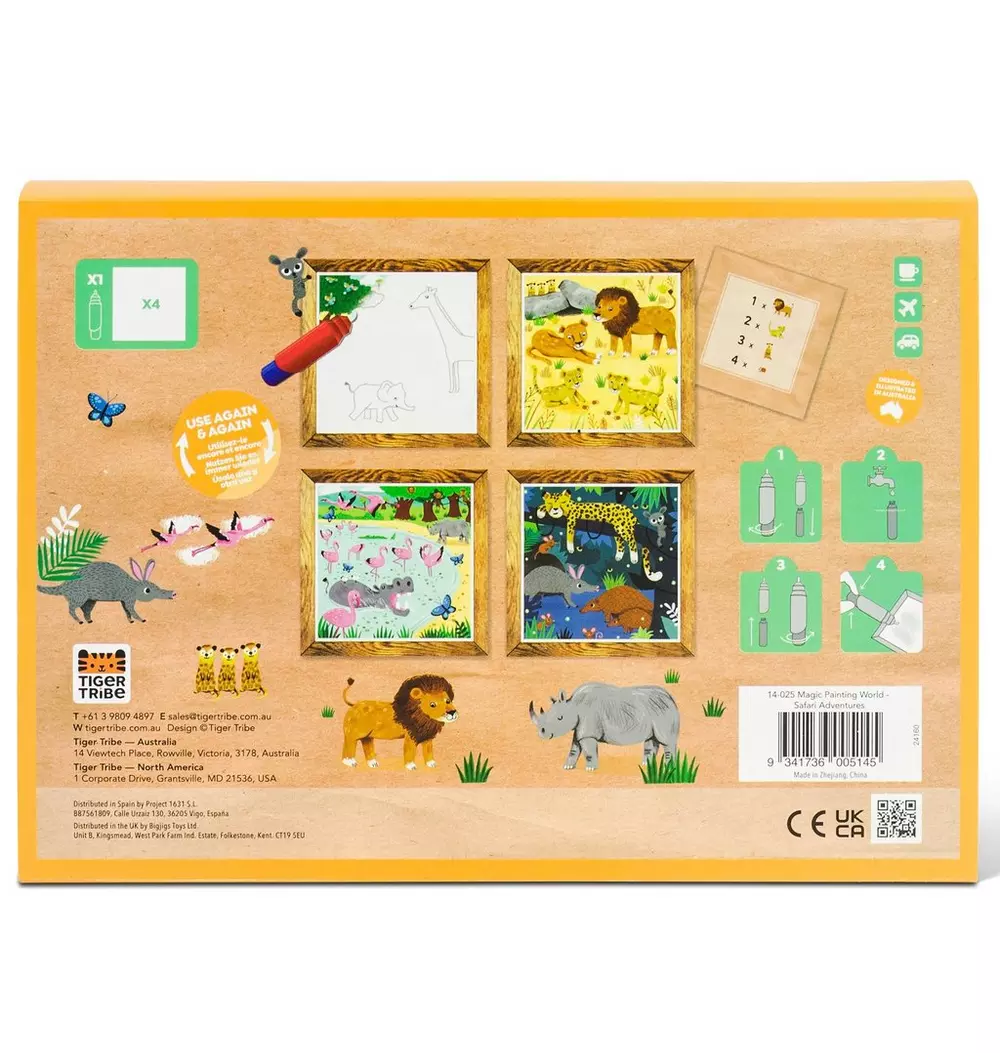 Magic Painting World: Safari Adventures