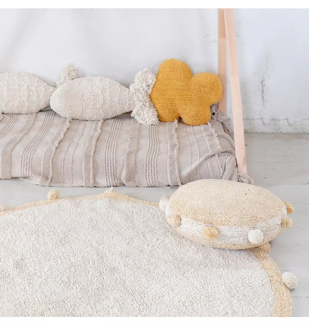 Floor Cushion Bubbly Honey