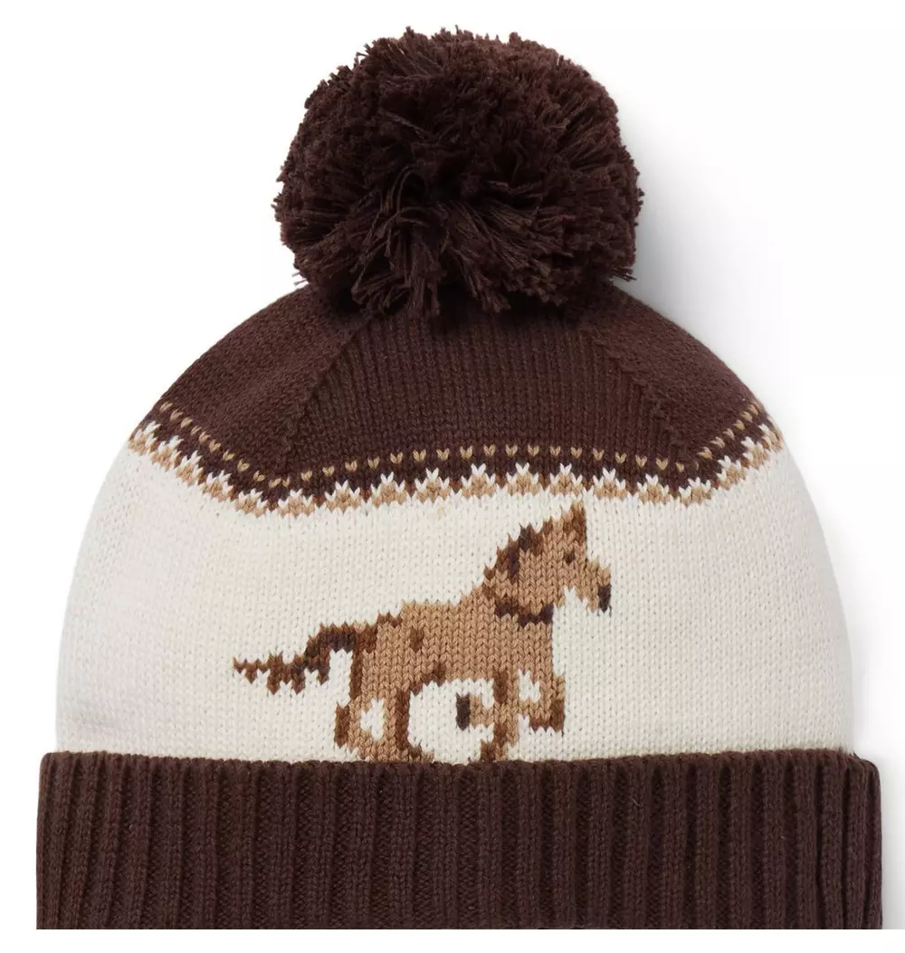 Baby Horse Pom Beanie
