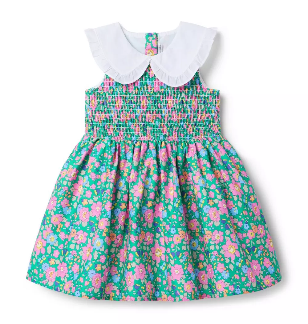 Betsy Meadow Dress Made With Liberty Fabric