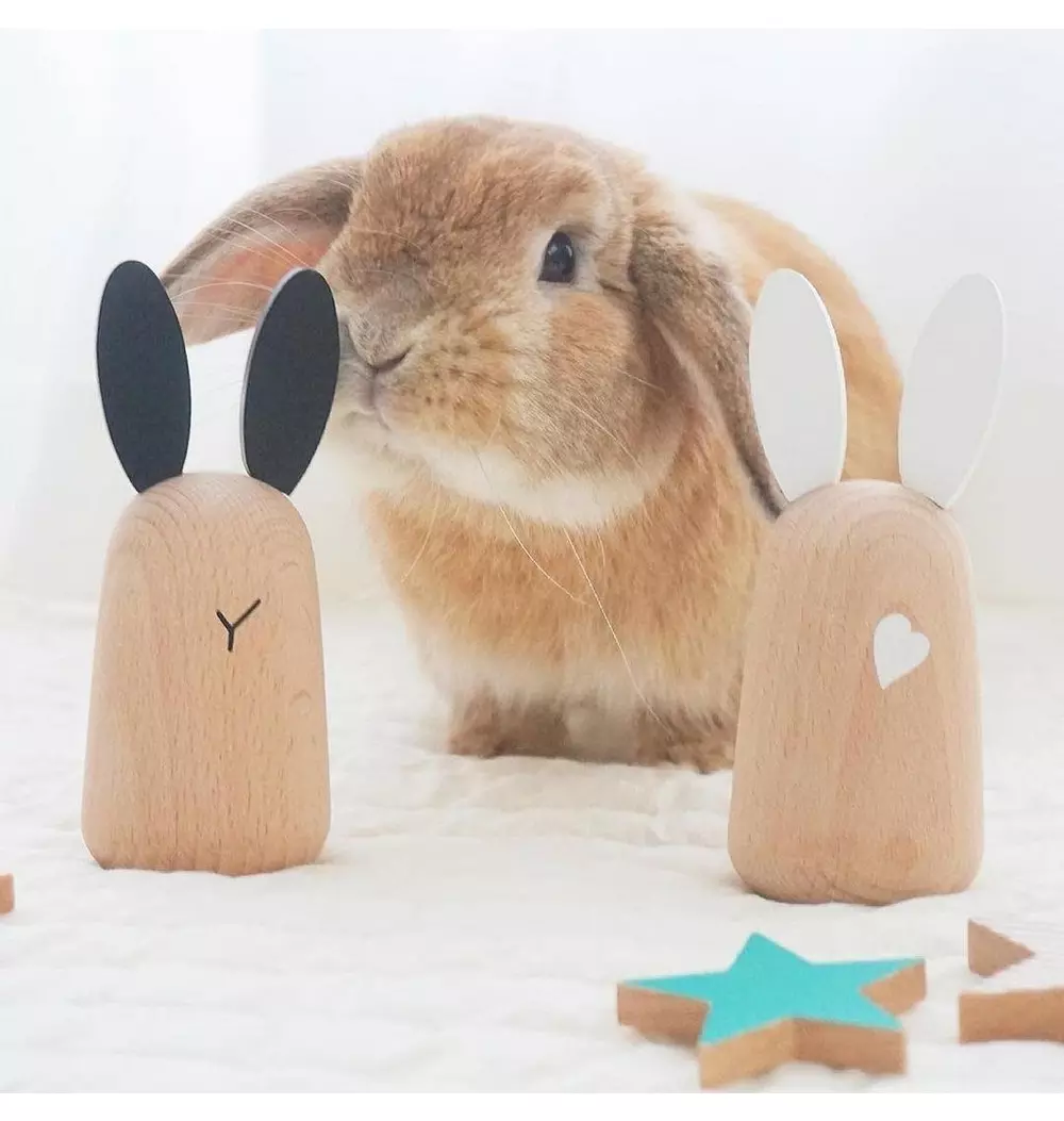 Usagi Wooden Bunny Chimes