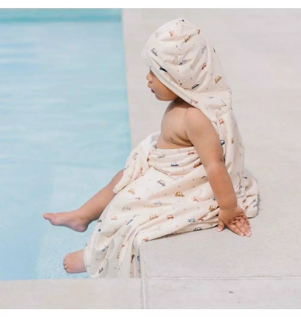 Hooded Towel in Cars