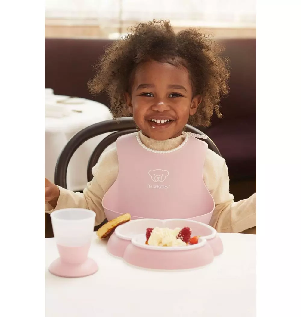 Baby Dinner Set, Powder Pink