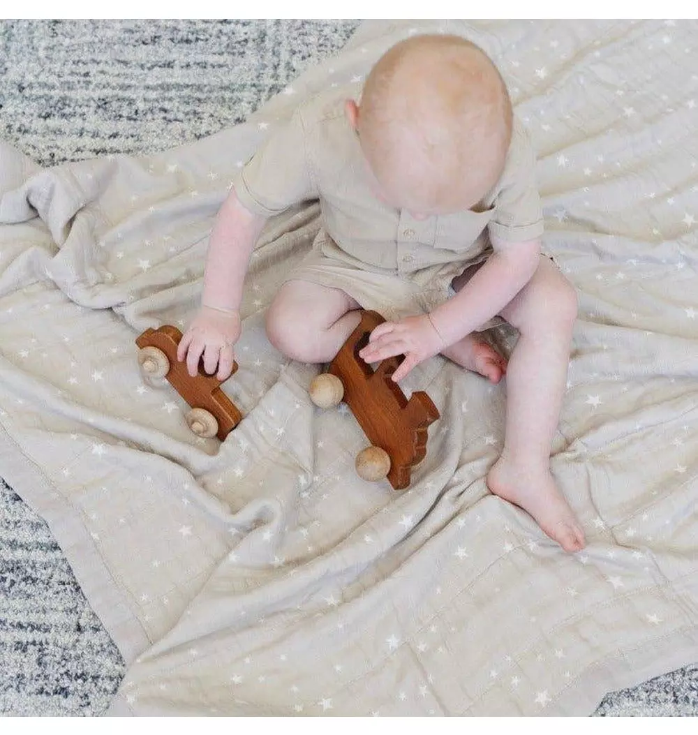 Bamboo Rayon Muslin 4-Layer Quilt Starry Night