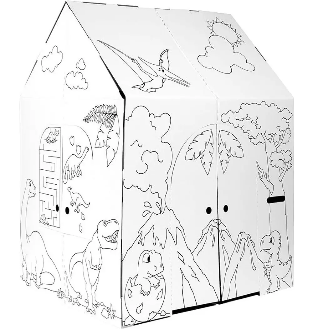 Coloring House - Dinosaur