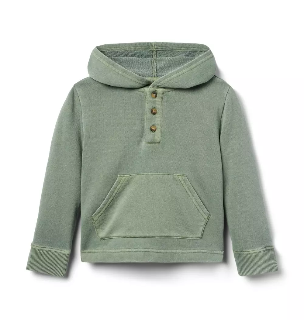 French Terry Hooded Sweatshirt