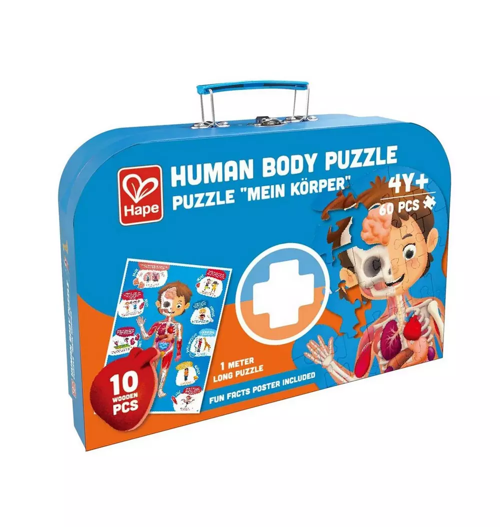 Human Body Puzzle - 60 Oversized Pieces