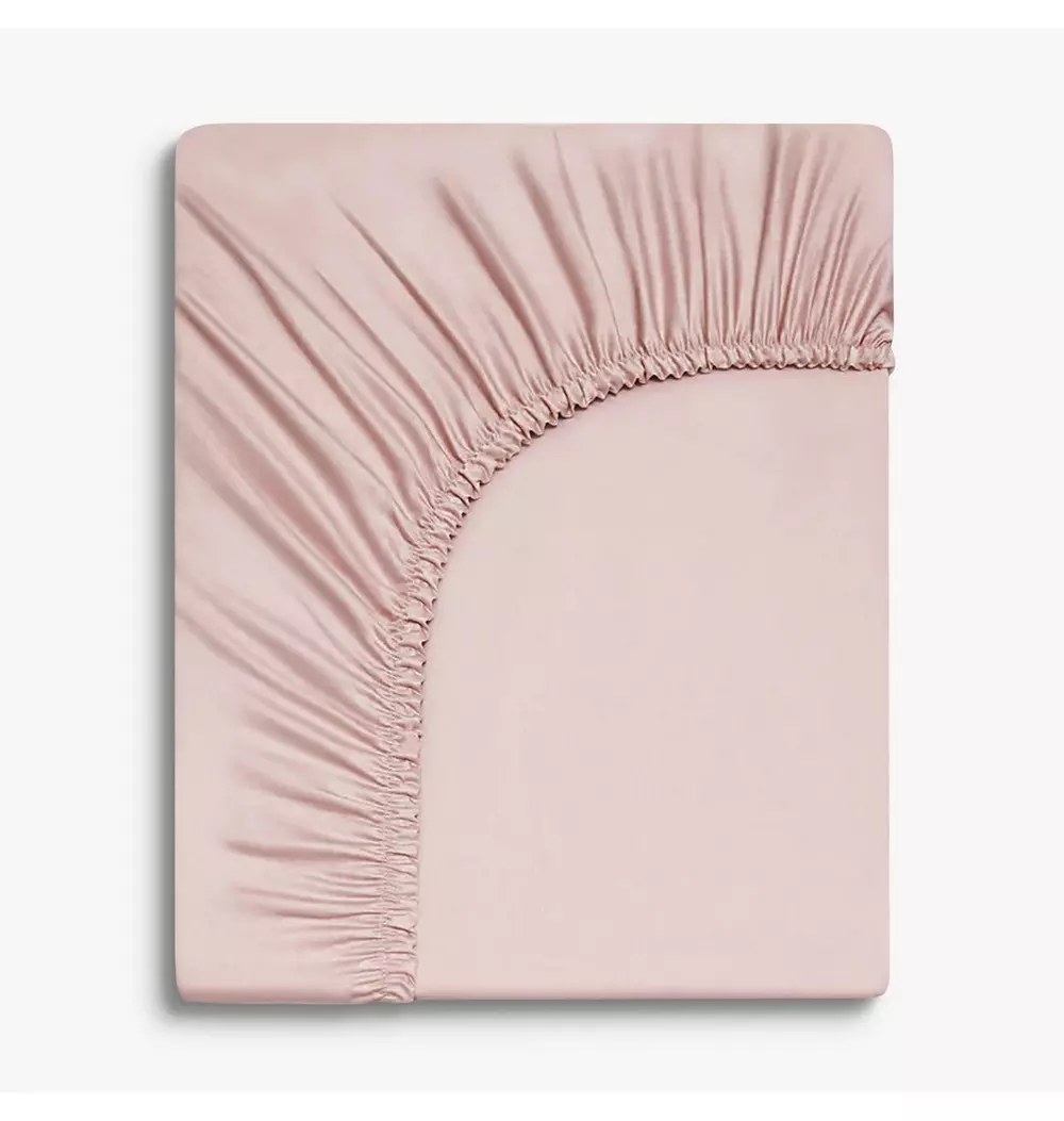 Solid Fitted Twin Sheet - Pink