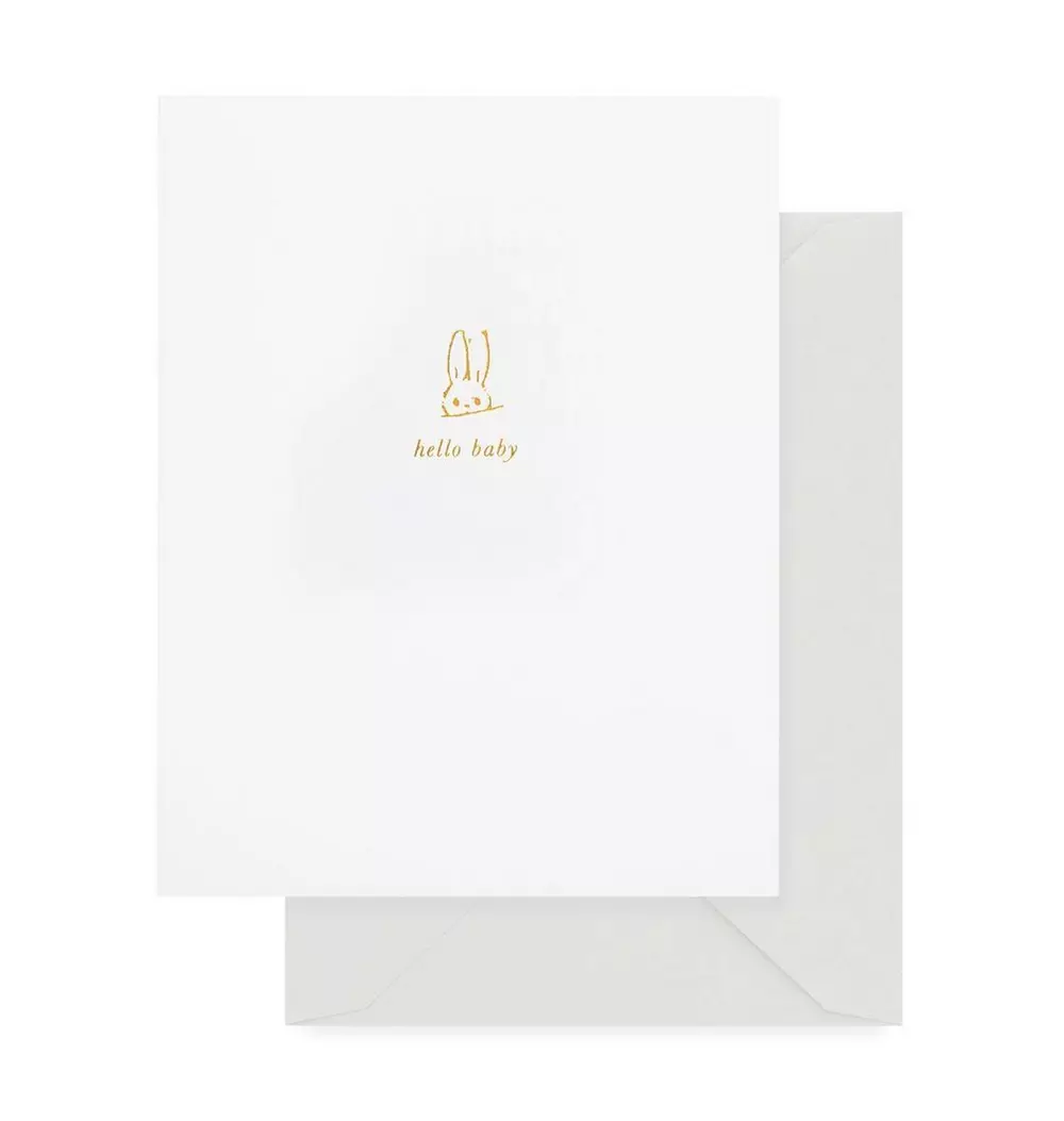 Baby Bunny Greeting Card