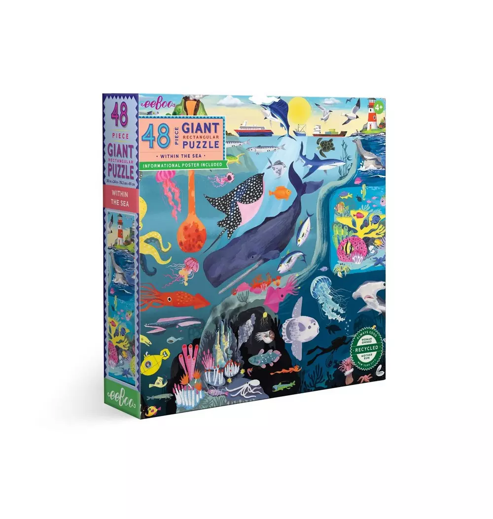 Within the Sea 48 Piece Giant Floor Jigsaw Puzzle
