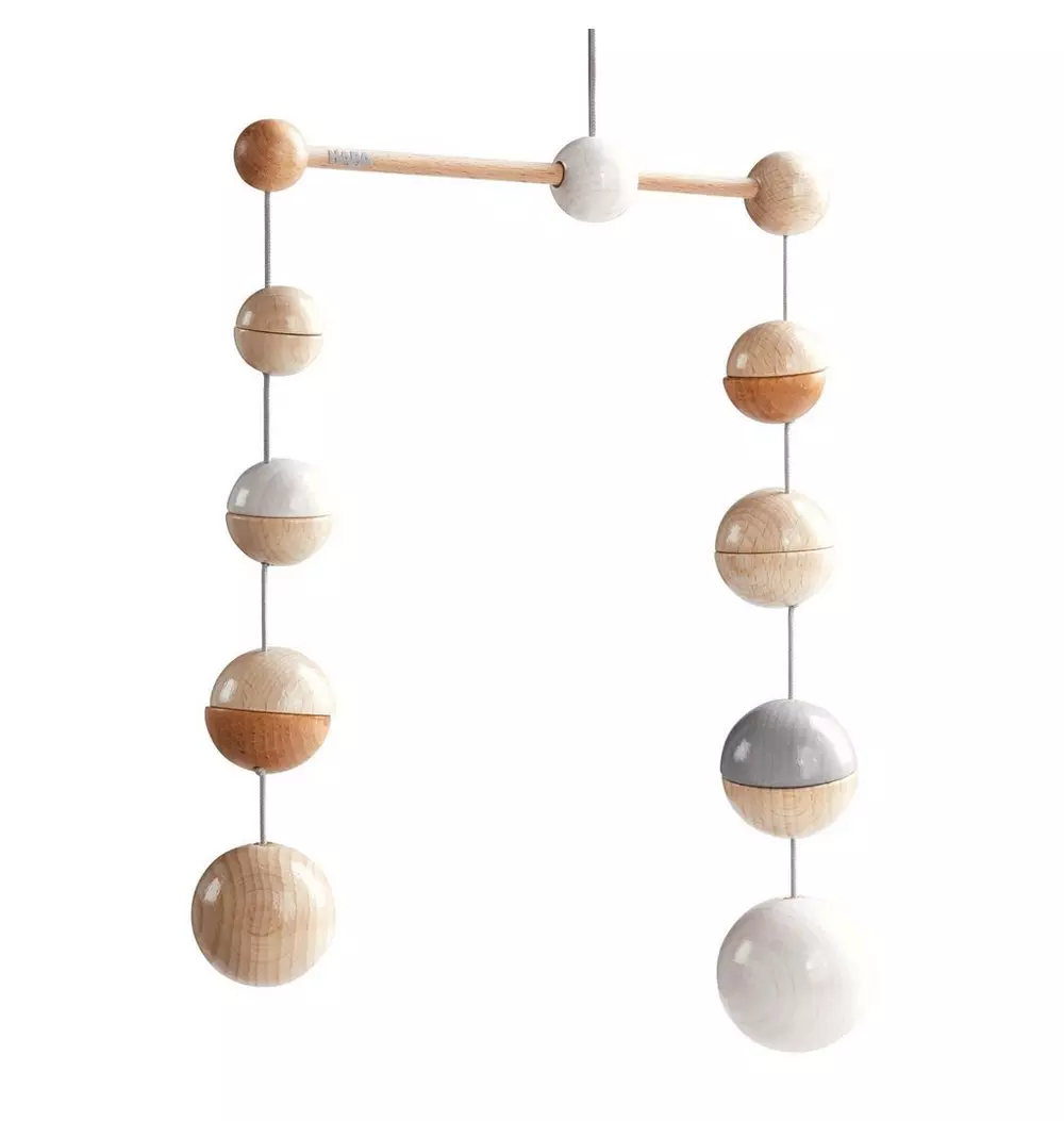 Wooden Mobile Dots
