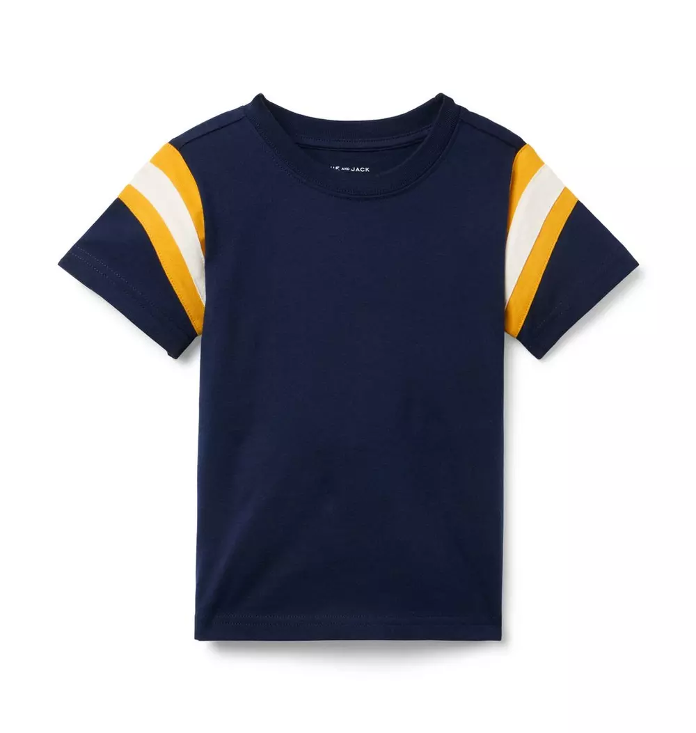 Stripe Sleeve Tee