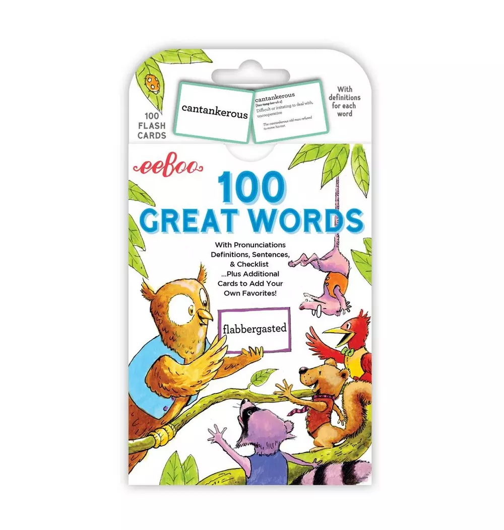 100 Great Words Flash Cards