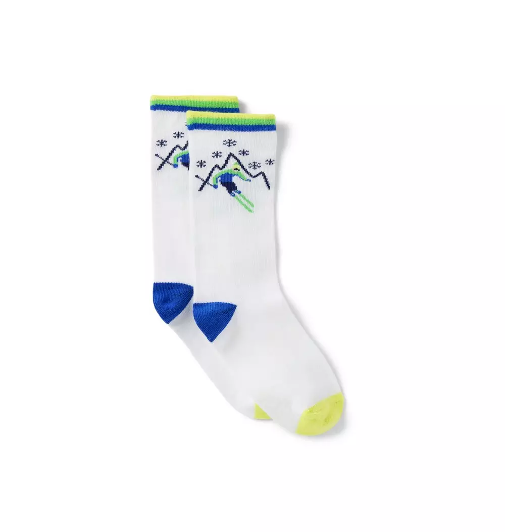 Ski Slope Sock