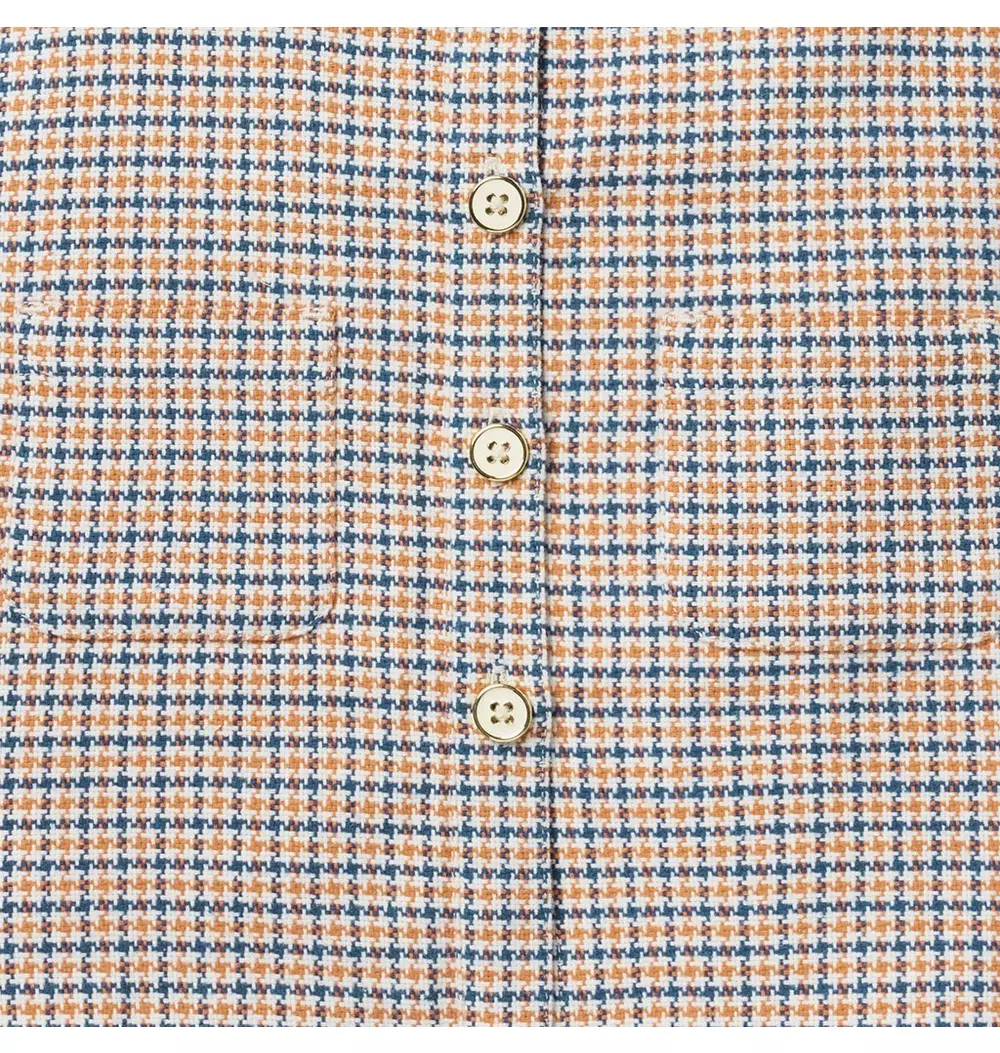 Houndstooth Jacquard Jumper