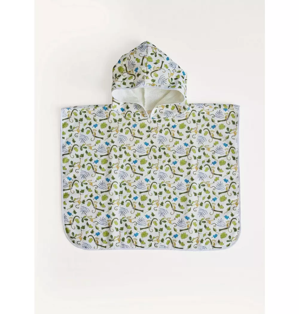 Happy Monkey Swim Poncho