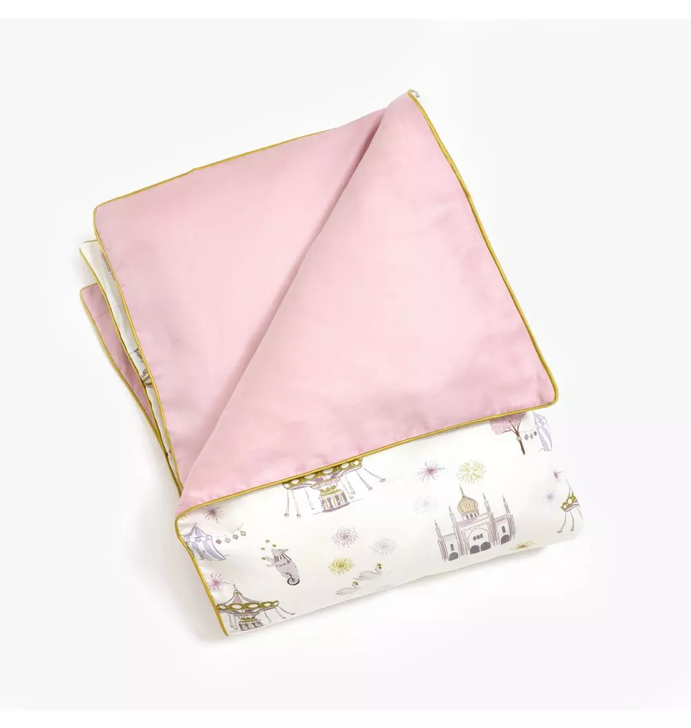 Adventures in Wonderland Baby Duvet Set - Rose