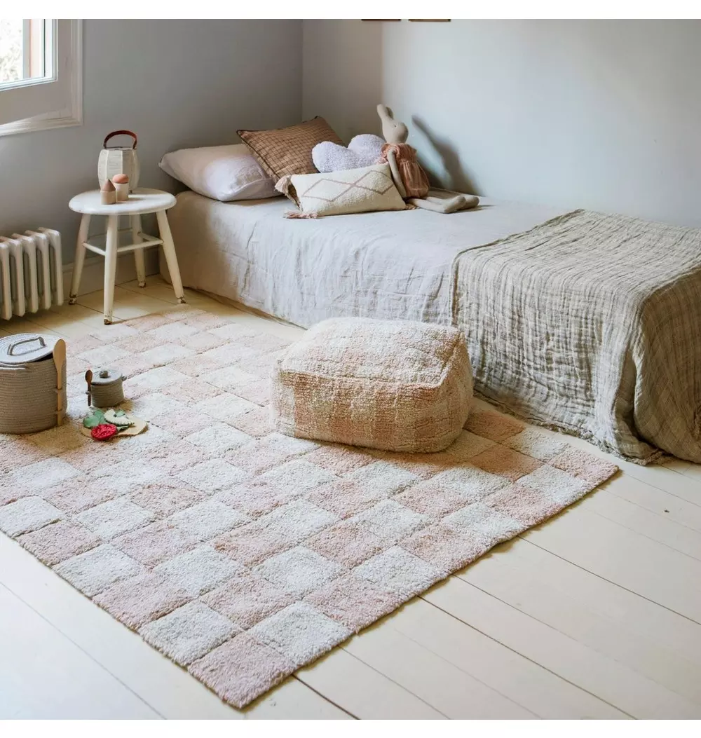 Washable Rug Kitchen Tiles Rose
