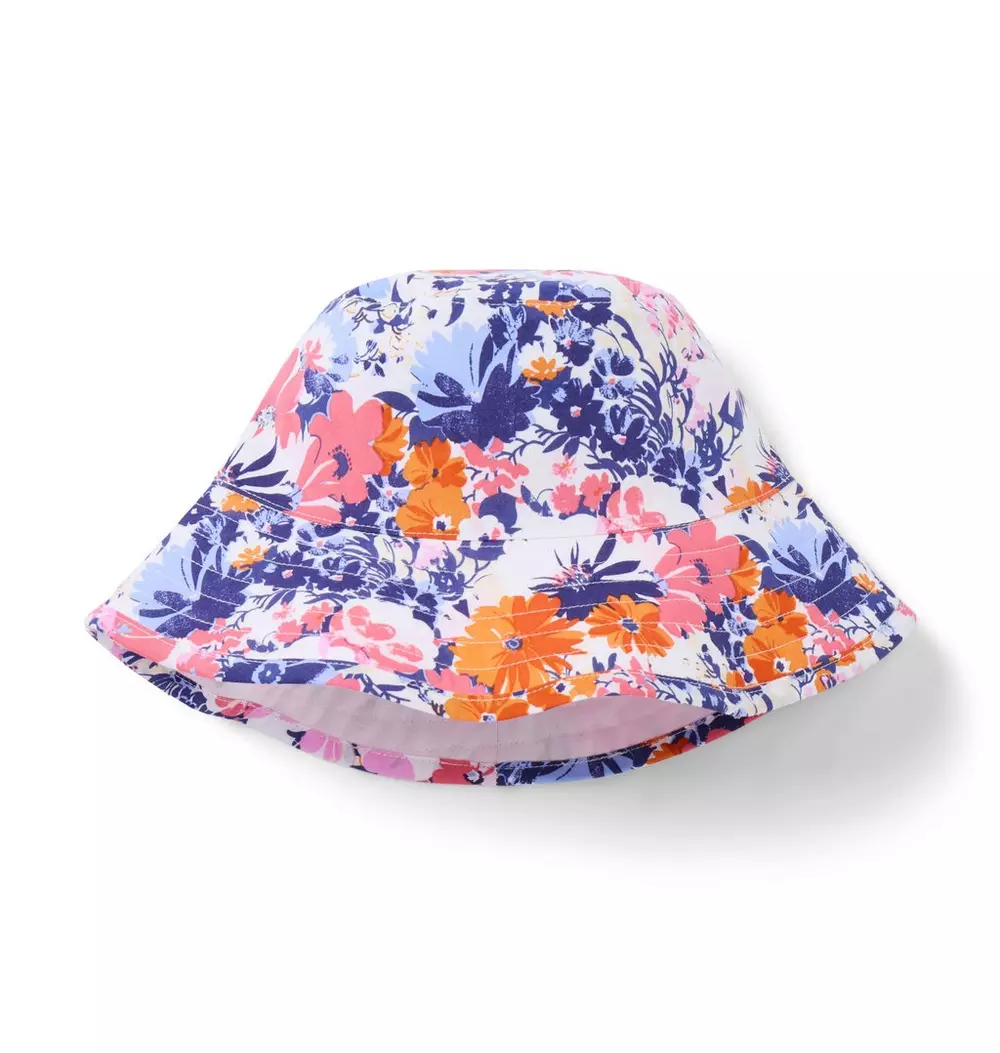 Floral Reversible Bucket Hat