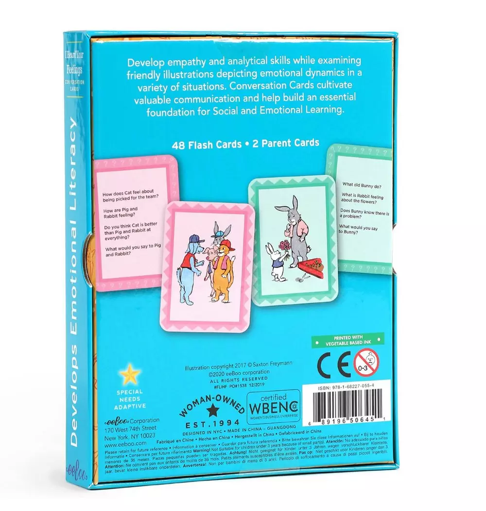 Conversation Cards: I Heard Your Feelings