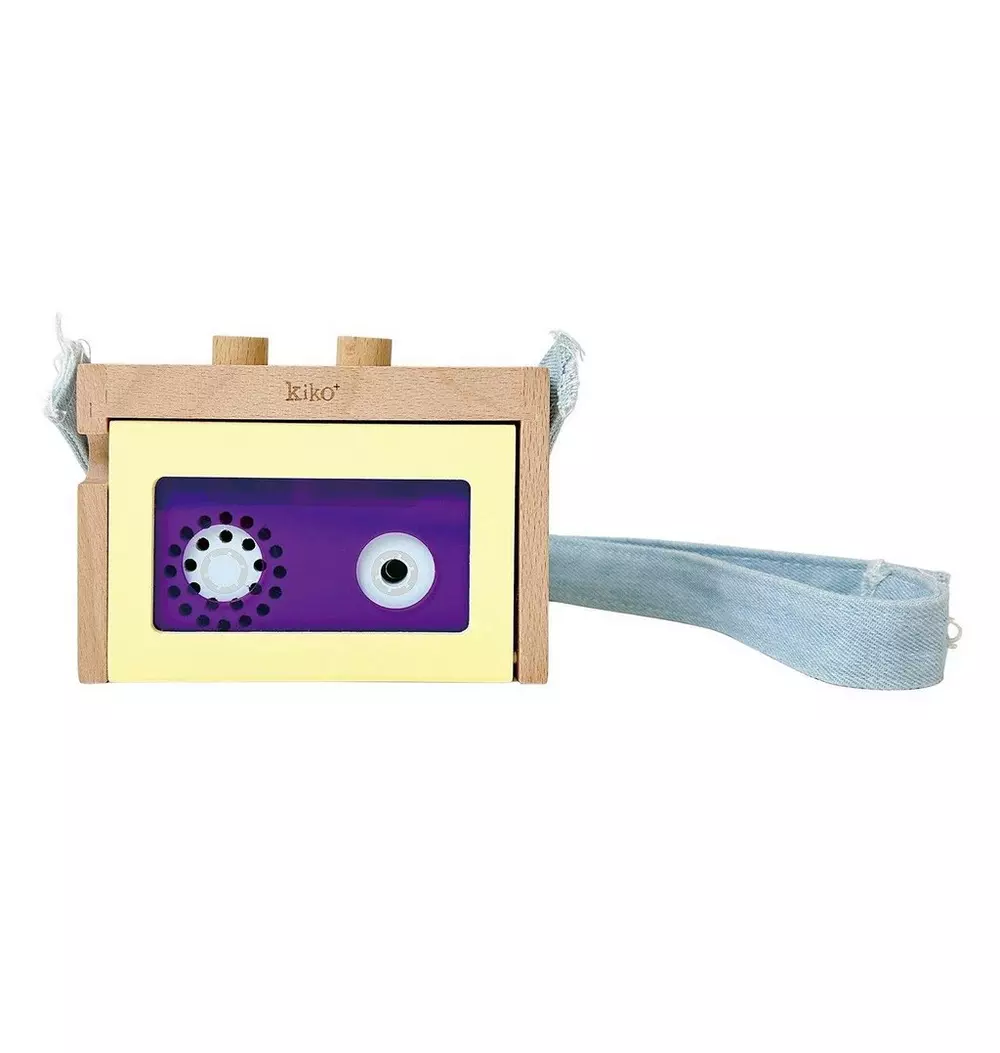 Mini Tape Recorder - Yellow/Grape