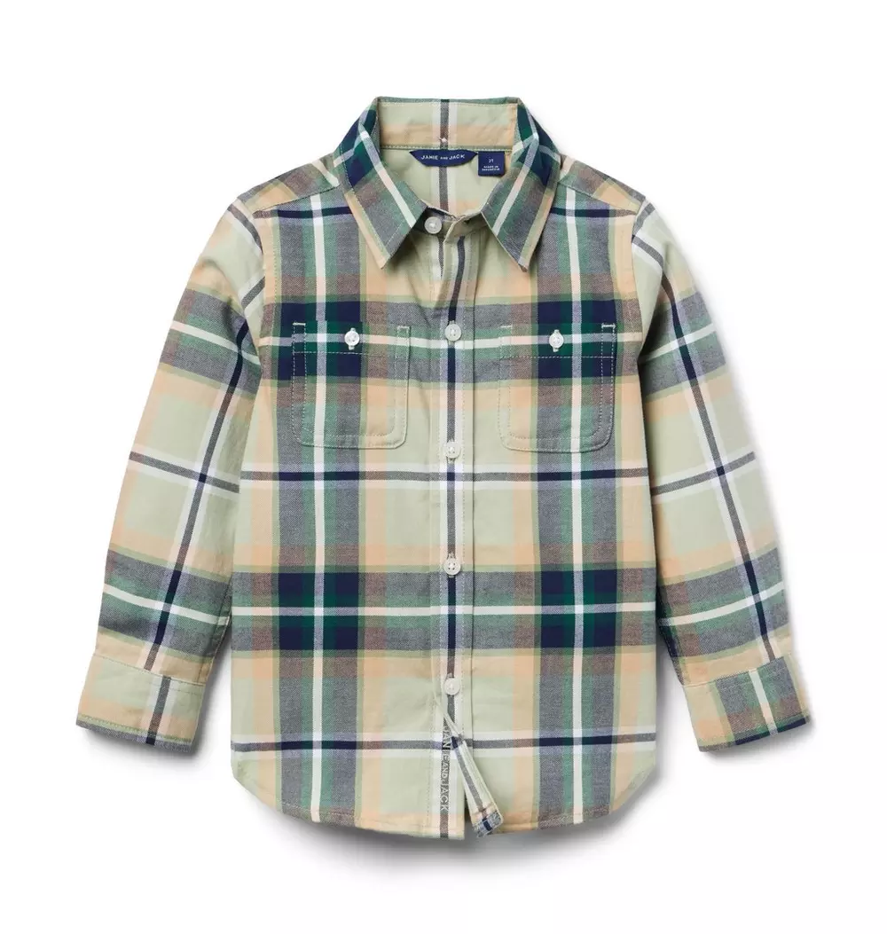 Plaid Flannel Shirt