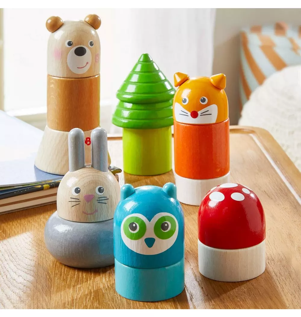 Forest Animals Wooden Stacking Toy