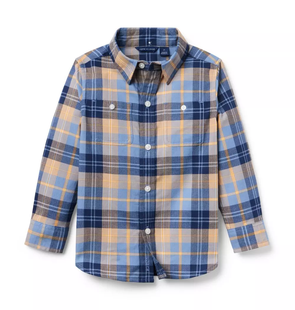 Plaid Flannel Shirt