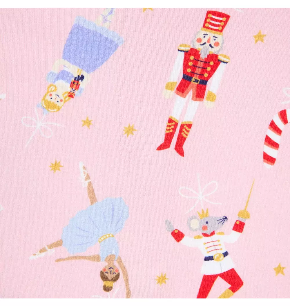 Baby Good Night Footed Pajama In Nutcracker Dreams