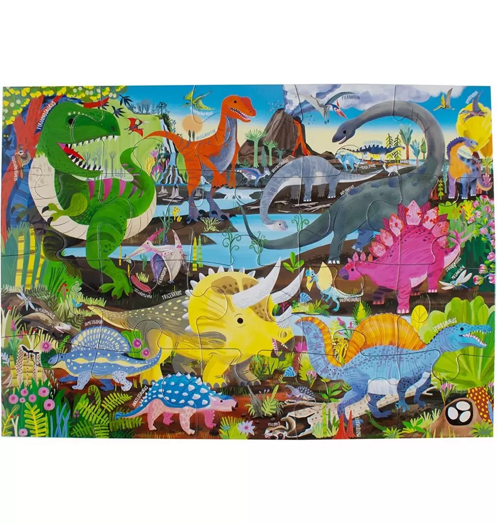 Dinosaur Land - 20 Piece Puzzle