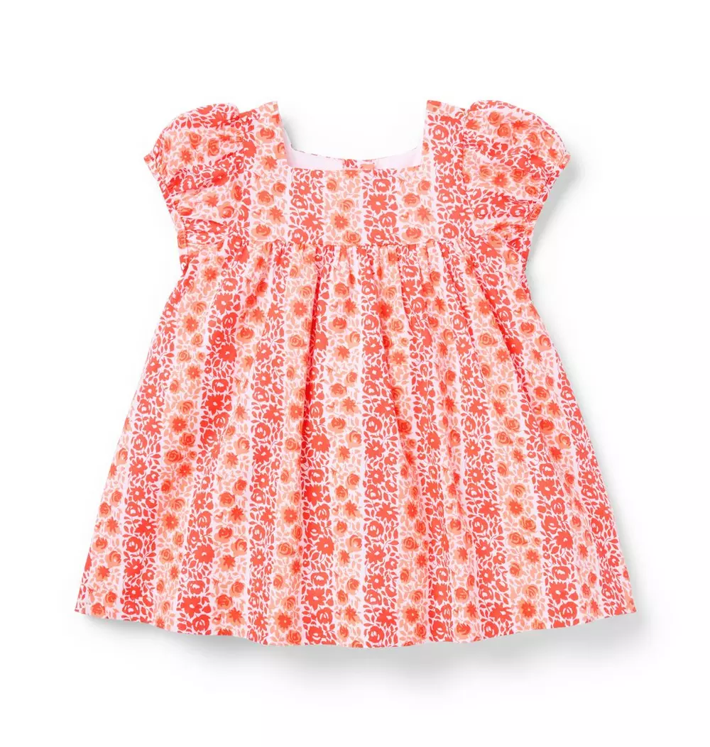 Baby Ditsy Floral Puff Sleeve Dress