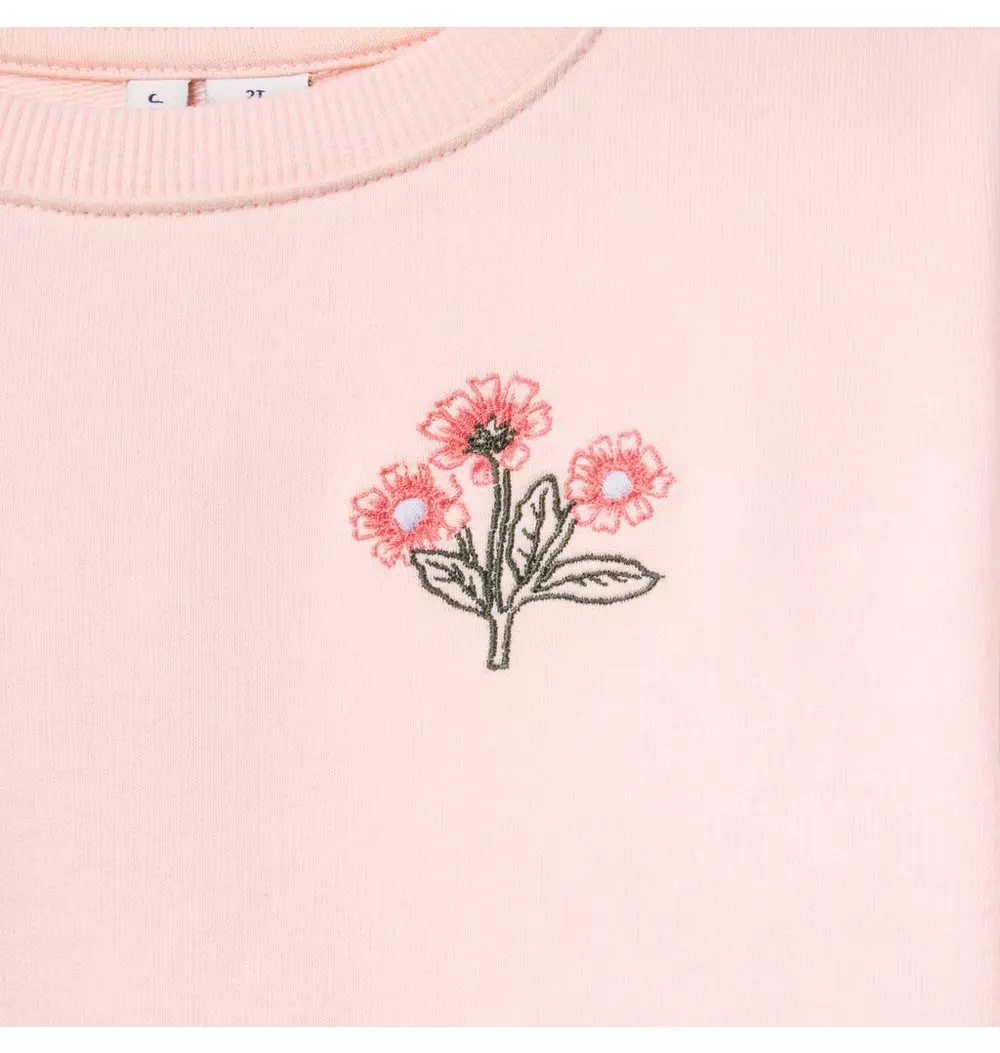 Ditsy Floral Sweatshirt Dress