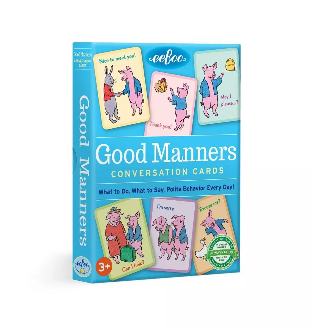 Conversation Cards: Good Manners