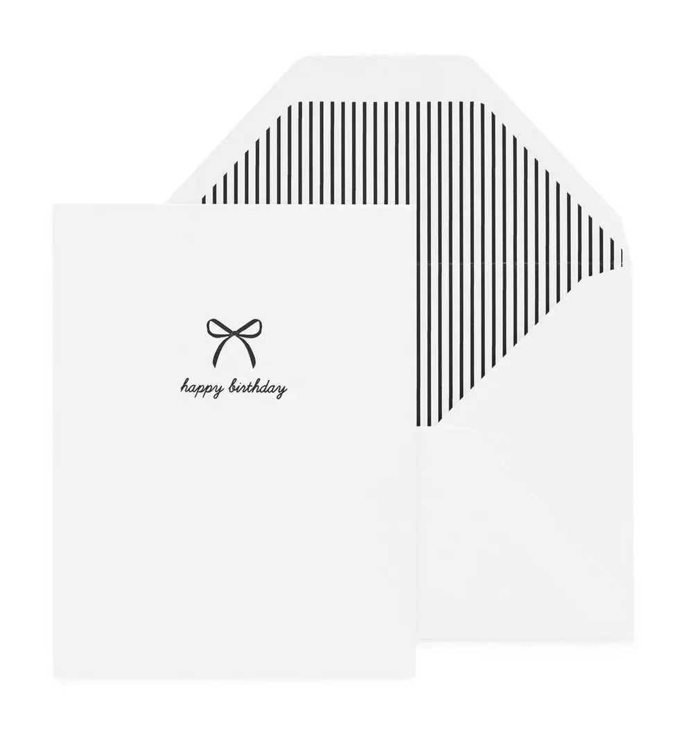 Birthday Bow Greeting Card