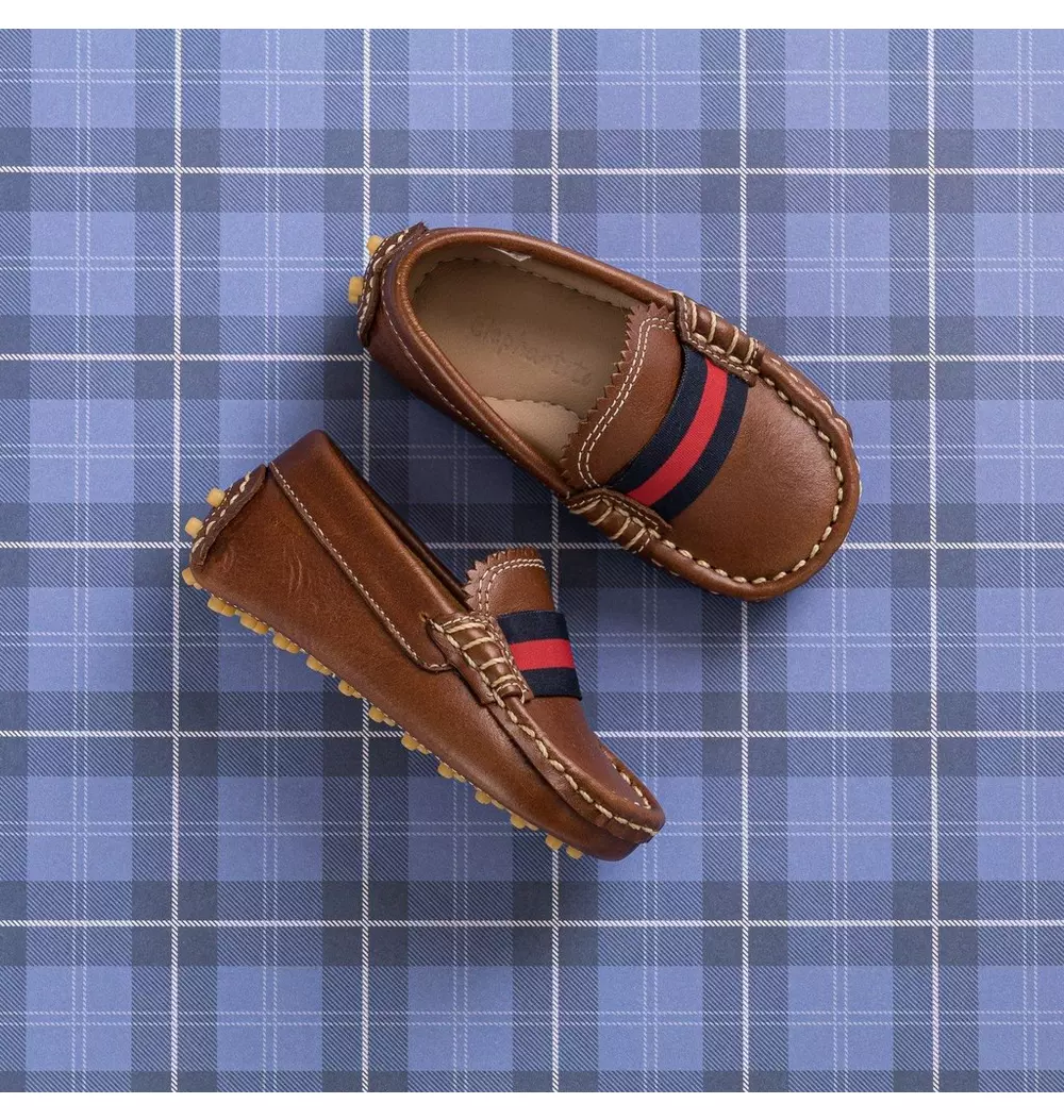Club Loafer Toddler Natural Brown