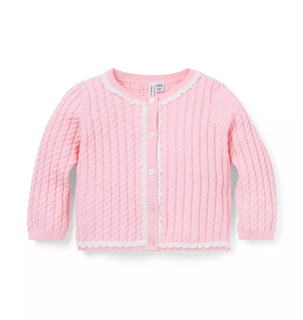 Baby Cable Knit Cardigan