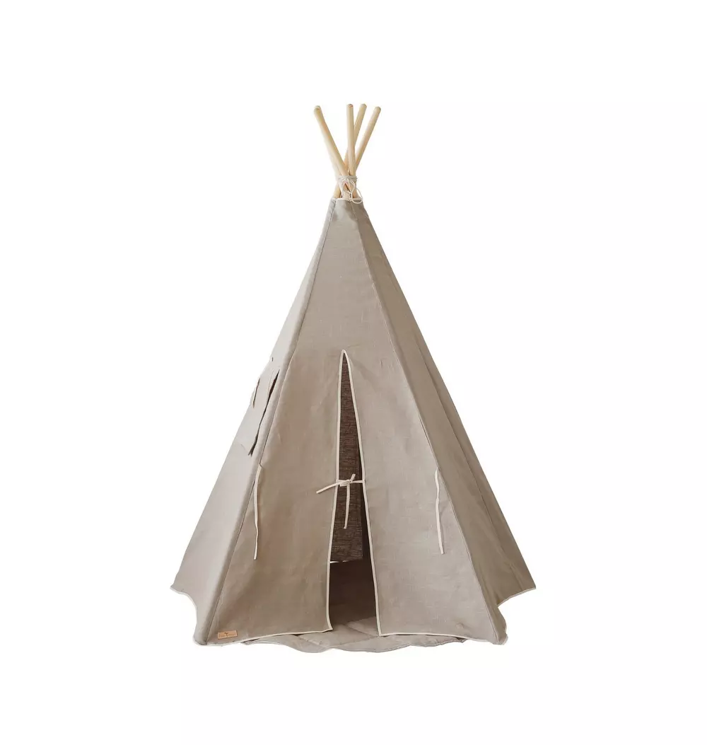 “Natural Linen” Teepee Tent