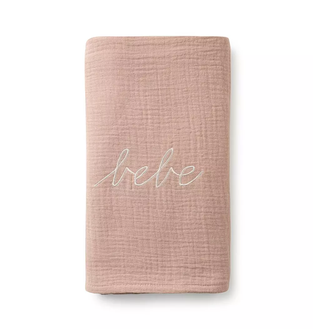 Blush Gauze Bebe Swaddle