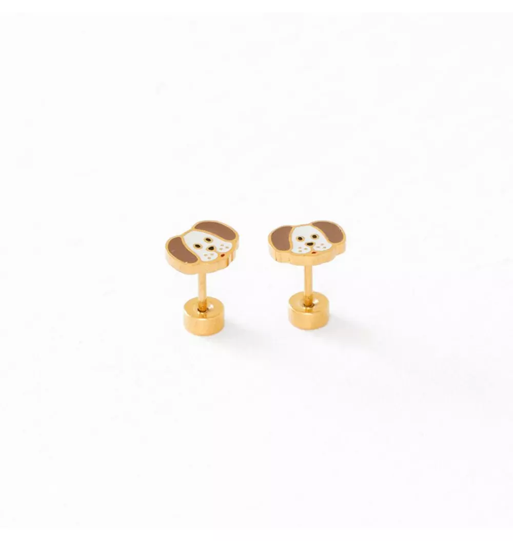 Dog Stud Earrings