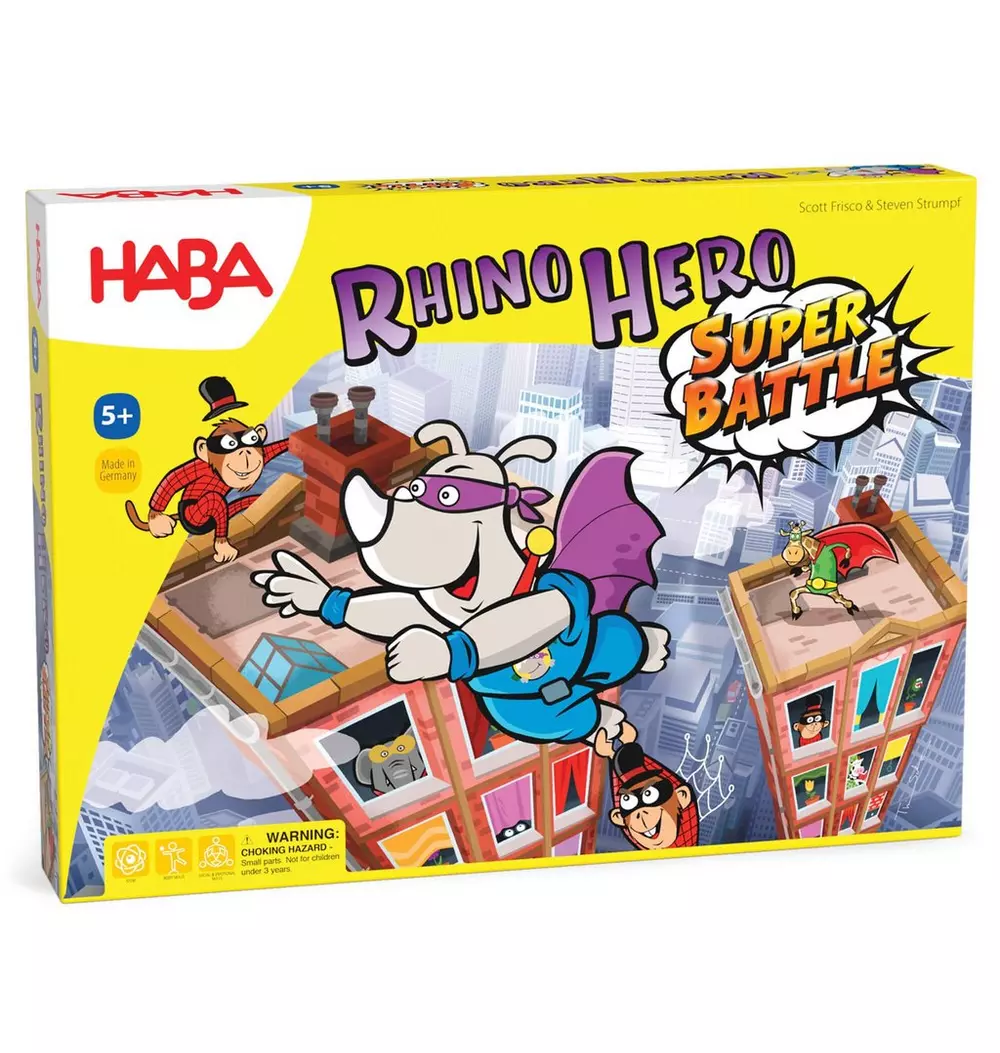 Rhino Hero - Super Battle Stacking Game