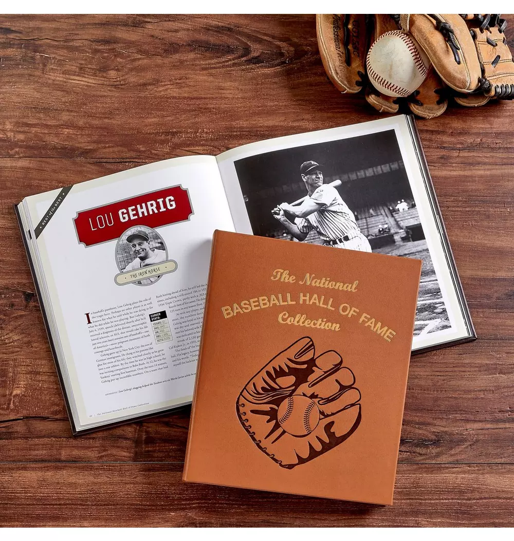 BASEBALL HALL OF FAME LEATHER EDITION