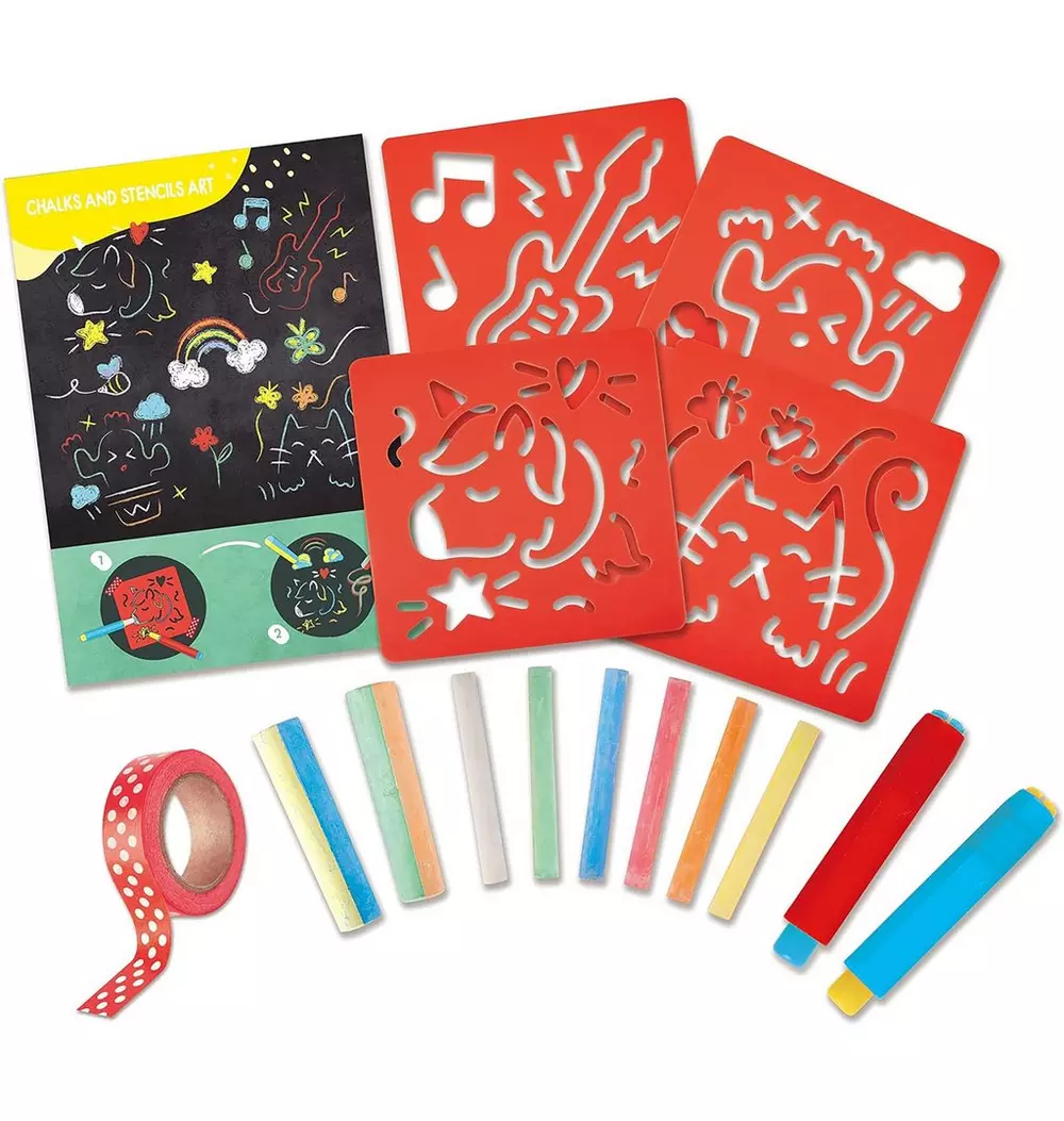 Chalks & Stencils Art