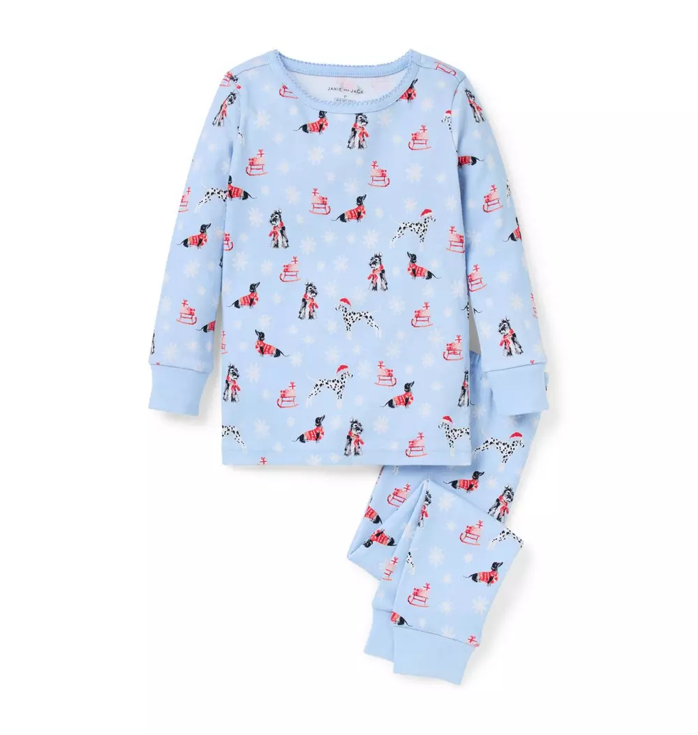 Good Night Pajama In Holiday Dogs